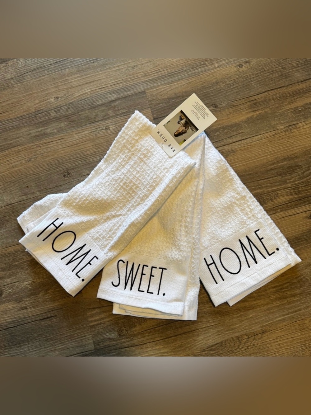 Rae Dunn Set of 3 Dishtowels